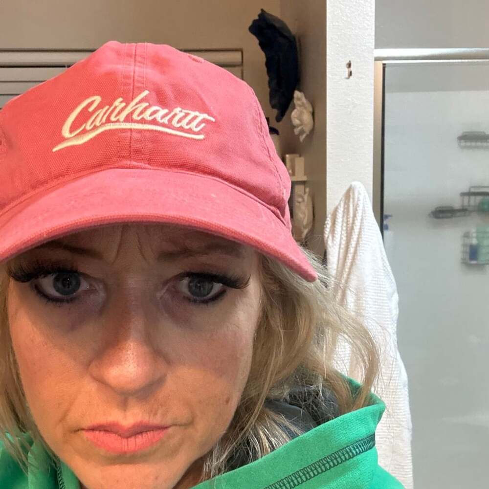 Carhartt Canvas Script Graphic Cap Pink Baseball Hat